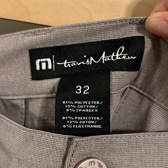 Travis Mathew brown Flat Front Shorts - Picture 3 of 4